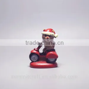2016 American Christmas Home Crafts Decorations Resin Mini Figurine thumbnail-5