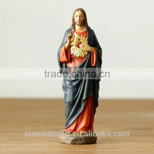 Catholic Religious Statues Resin Jesus Figurine Religious Ornaments thumbnail-1