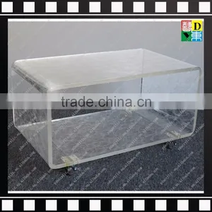 Modern Clear Acrylic Serving Trolley/serving Cart thumbnail-1