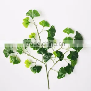 Artificial Gingko Leaves,fake Gingko Leaves Cheap Wholesale thumbnail-1