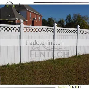 Privacy Fence With Top Lattice thumbnail-1