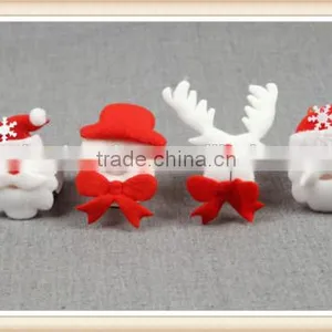 Xmas Gift Red Slap Circle Bangle Bracelet Christmas Ornament Party Decoration thumbnail-3