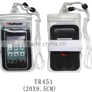 100% Sealed Transparent Universal TPU Waterproof Smart Phone Bag thumbnail-1
