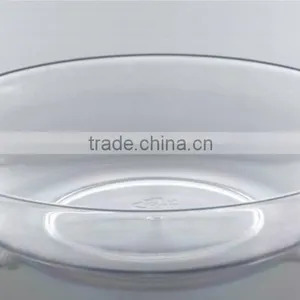 Round Clear Plate Decoration Floral Arrangement 6" 7.5'' 9'' 11'' thumbnail-1