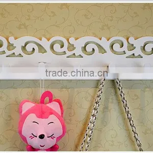 European White Fashion Wooden Wall Shelf thumbnail-2