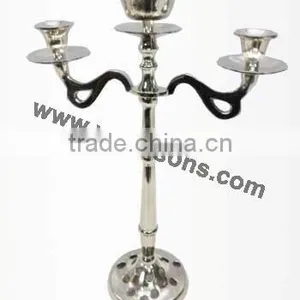 Wedding Nickel Plated Candelabra Centerpieces for Wedding thumbnail-3