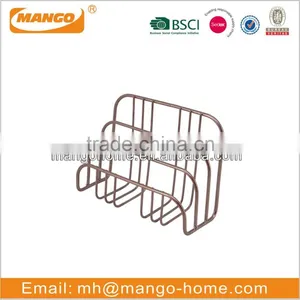 Gold Iron Office Table Letter Holder thumbnail-3