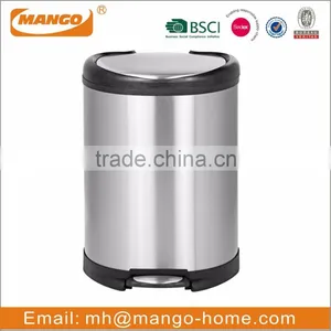 Big Foot Pedal Stainless Steel Dustbin thumbnail-6