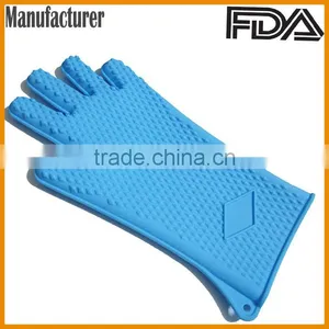 Silicone Extra Long Bbq Grill Glove With FDA Approved thumbnail-1