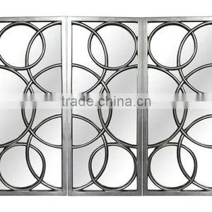 Modern PU Antique Gold Decorative Wall Mirror GY-009P-04 thumbnail-2