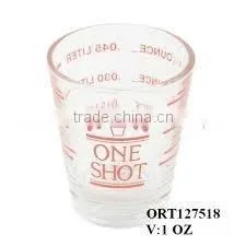 1oz 30ml Shot Glass Liquor Cup thumbnail-1