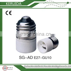 High Quality Plastic Halogen E27 to G5.3 Lampholder Conversion Adapter thumbnail-3