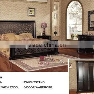 Wood Classical Bedroom Furniture thumbnail-1