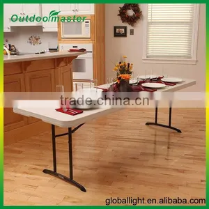 8ft Cool Folding Tables In Half Table thumbnail-3