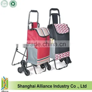 Shopping Trolley Bag With Seat / Portable Folding Shopping Trolley Bag With 3 Wheels thumbnail-1
