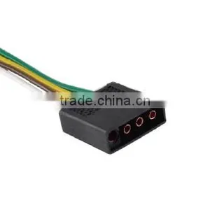 Powerlink FWH401M 4 Flat Trailer End Wire Harness Connector With 12'' 16AWG thumbnail-1