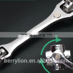 Berrylion 8 in 1 Socket Wrench 12-19mm Socket Wrench CR-V Socket Wrench thumbnail-2