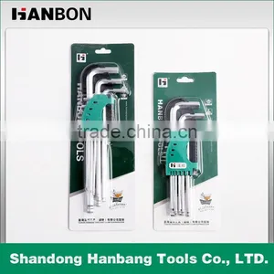 9pcs Hex Allen Key Wrench Set thumbnail-1