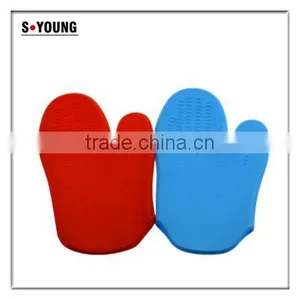 10136 Silicone Heat Resistant Grilling BBQ Gloves for Cooking, Baking thumbnail-3