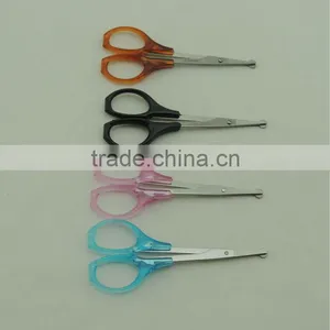 Beauty Tools Stainless Steel Vibrissa Scissors With PP Handle thumbnail-1