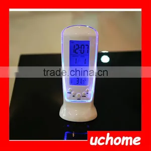UCHOME New Desk Digital LCD Thermometer Calendar Alarm Clock thumbnail-5
