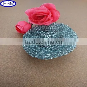 2015 Galvanized/ss410/304 Mesh Steel Wool Scourer for Cleaning thumbnail-3