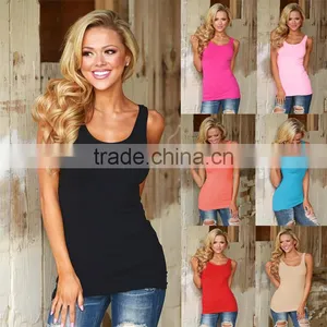 Basic Tunic Ladies Blouses And Tops 2016 thumbnail-1