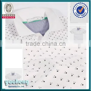 Fashion Custom Collar Print Men Polo T-shirt thumbnail-5