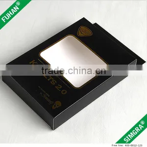 Professional Custom Foldable Black Packaging Box thumbnail-3