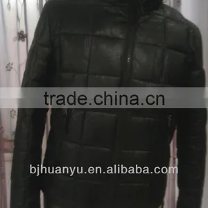 Fashion Mens Slim Fit Black Short Down Jacket Keep Warm Down Jacket thumbnail-1