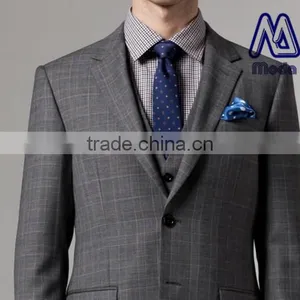New Tailored Business Slim Fit Men's Suits thumbnail-4