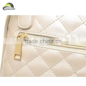 Fashion White Ladies PU Leather Backpacks thumbnail-4