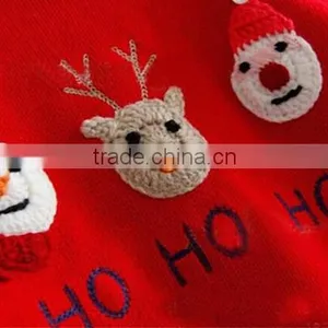 Kids Boy Ugly Christmas Sweater Knitting Patterns Pullover thumbnail-4