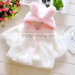 Zm40648b Wholesale Baby Girls Coat Fancy Warm Children Jackets thumbnail-2