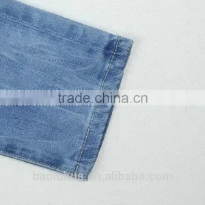 S1115K Girls Kid Children Stretchable Waistband Indigo Washed Denim Jeans thumbnail-6