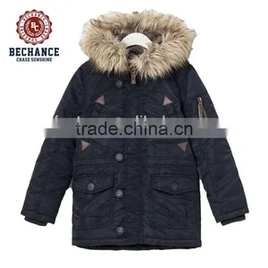 Children Winer Puffer Jacket With Detachable Hood thumbnail-1