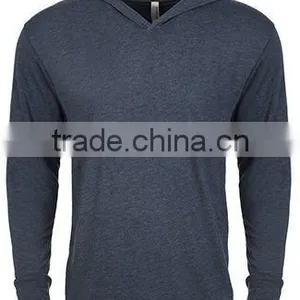 Next Level Apparel Tri-Blend Unisex Hoody - Made of 50% Polyester, 25% Cotton and 25% Rayon Jersey. Comes With Your Logo. thumbnail-6