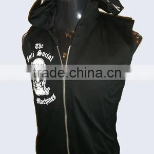 Printed Men Singlet With Hood thumbnail-1