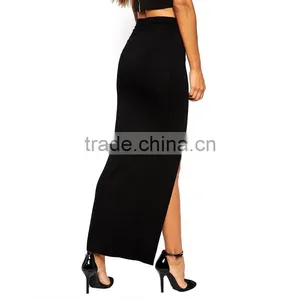 Sexy High-waisted Split Long Skirts Evening Skirts thumbnail-2