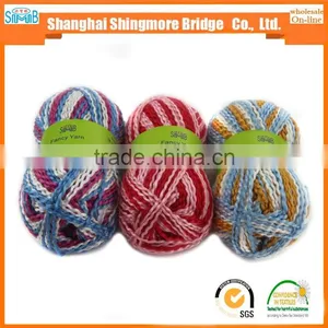 China Fancy Hand Knitting Yarn Factory Direct Wholesale 100%acrylic Fancy Wave tt Yarn With Oeko Tex Quality thumbnail-6