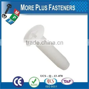 Made in Taiwan High Quality Phillips Flat Head Screw for Nylong Screw for Plastic thumbnail-3