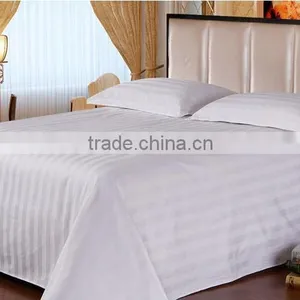 Golden 100% Cotton 3cm Stripe Hotel Bedding Sets thumbnail-3