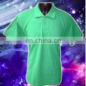 Sublimation Heat Transfer Short Sleeve Lapel Pearl Cotton T-shirt thumbnail-1