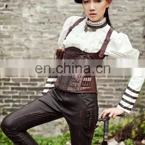Steampunk Style Softbone Corsage-vest thumbnail-4