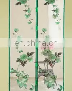 2017 Magnetic Screen Door 100% Polyester Mesh Net Anti Mosquito With Automatic Closing Door Screen thumbnail-3