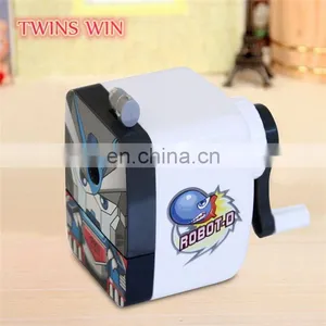 Novelty Promotion Office Supplies and Advertisement Stationery Wholesale Cartoon Manual Pencil Sharpeners Free Samples thumbnail-4