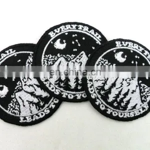 Customized Heart Polyester Embroidery Patch Embrodered Iron Patch thumbnail-2