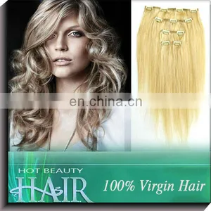 Attractive and Durable Natural Wave Clip in Hair Extension thumbnail-1