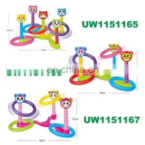 Ring Toss Kids Adults Games Improve Eye-Hand Coordination and Fine Motor Skills - With Carrying Case, Plastic Rings thumbnail-6