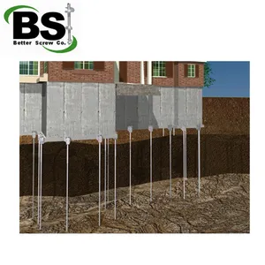 Steel Push Pier Installation Foundation Repairs thumbnail-5